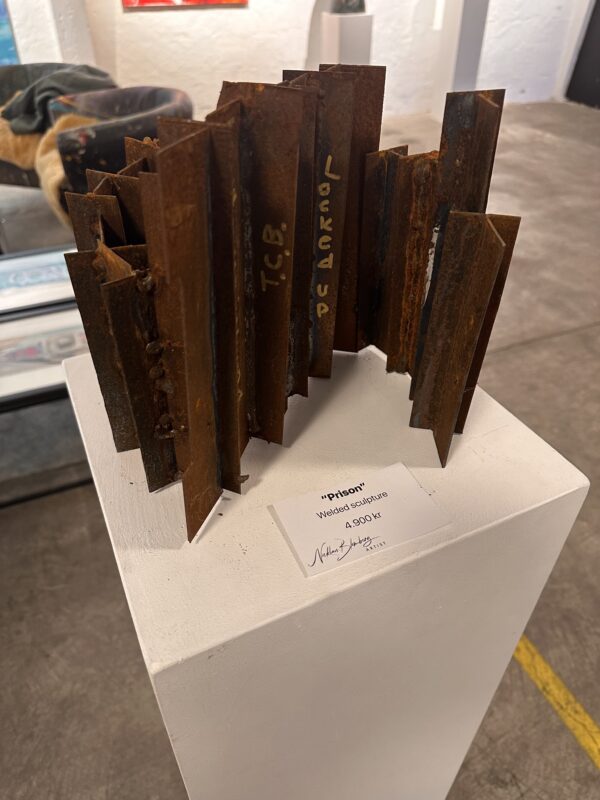 Nicklas Blomberg welded sculpture