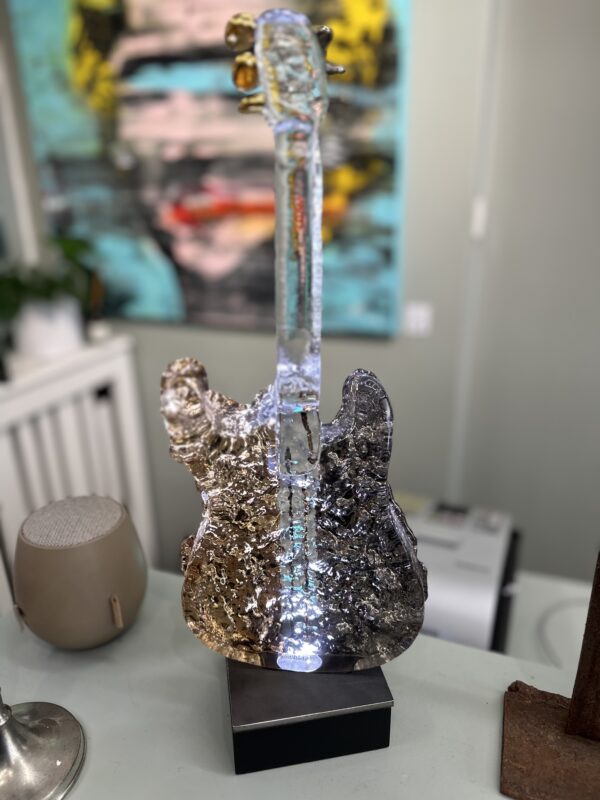The Burning Love guitar  gold/silver - Bild 2