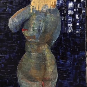 Mexican Woman in Blue