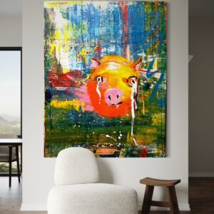 The Struggling Piglet